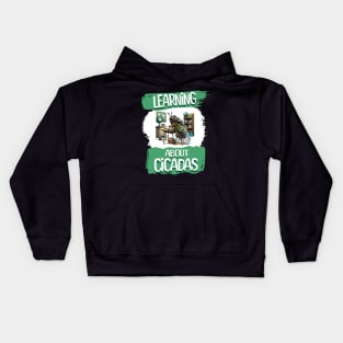 Cicadas Nature's comeback kid funny Kids Hoodie